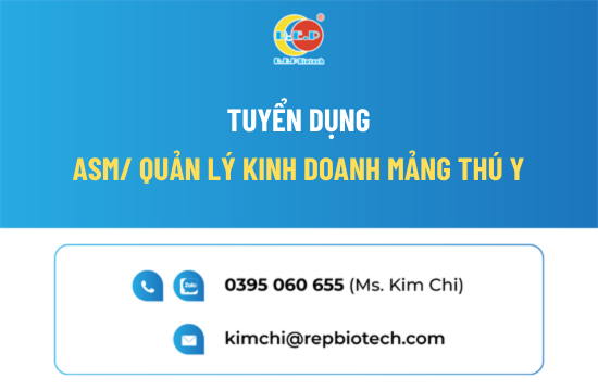 ASM/ QUẢN LÝ VÙNG - DINH DƯỠNG, THUỐC THÚ Y